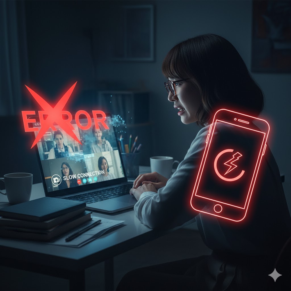 動画視聴やテレワークでの通信制限