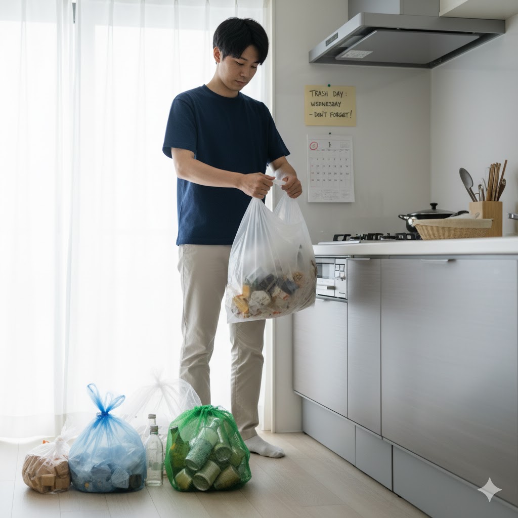 燃えるゴミは最低1週間に1回