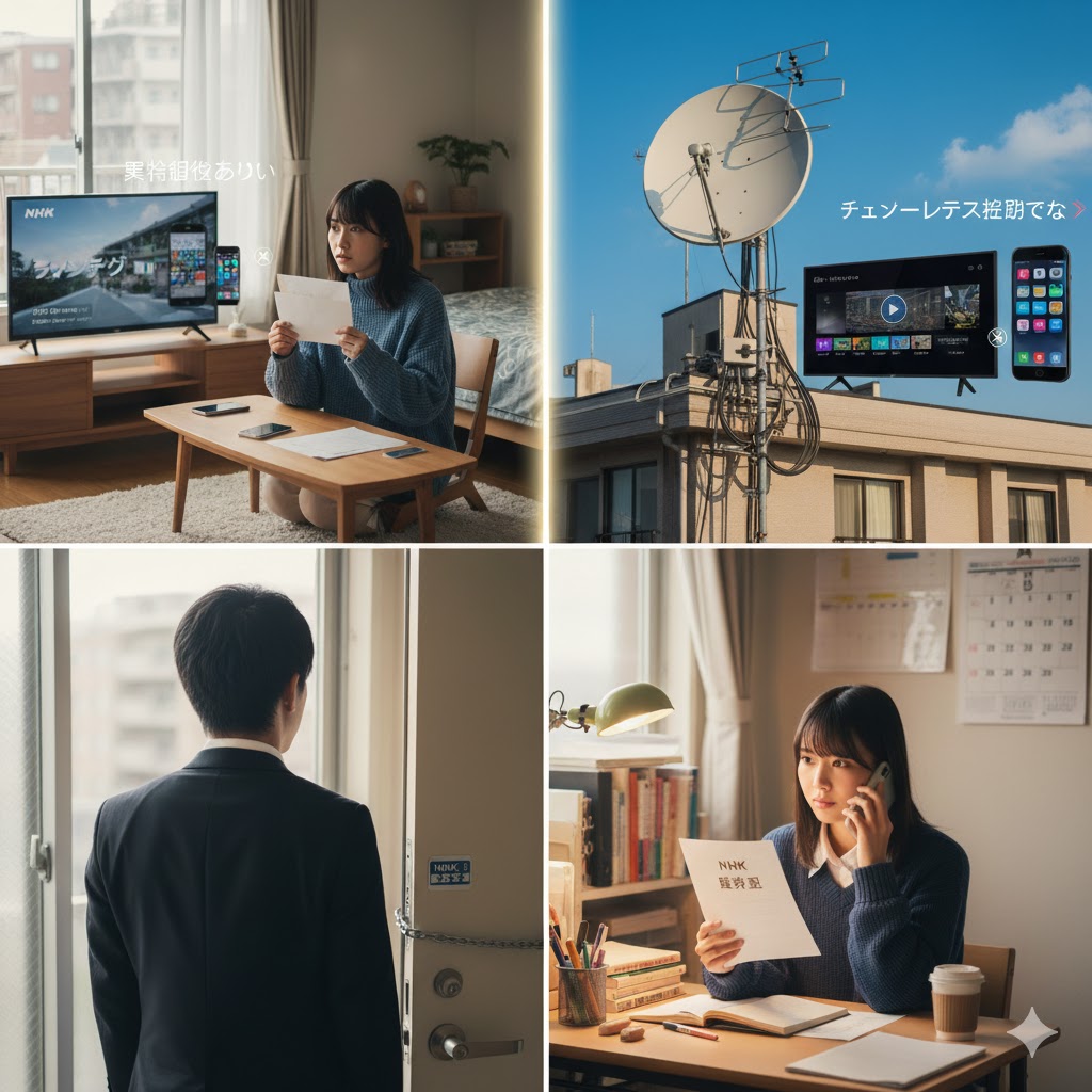 アパートでNHK受信は強制ですか？