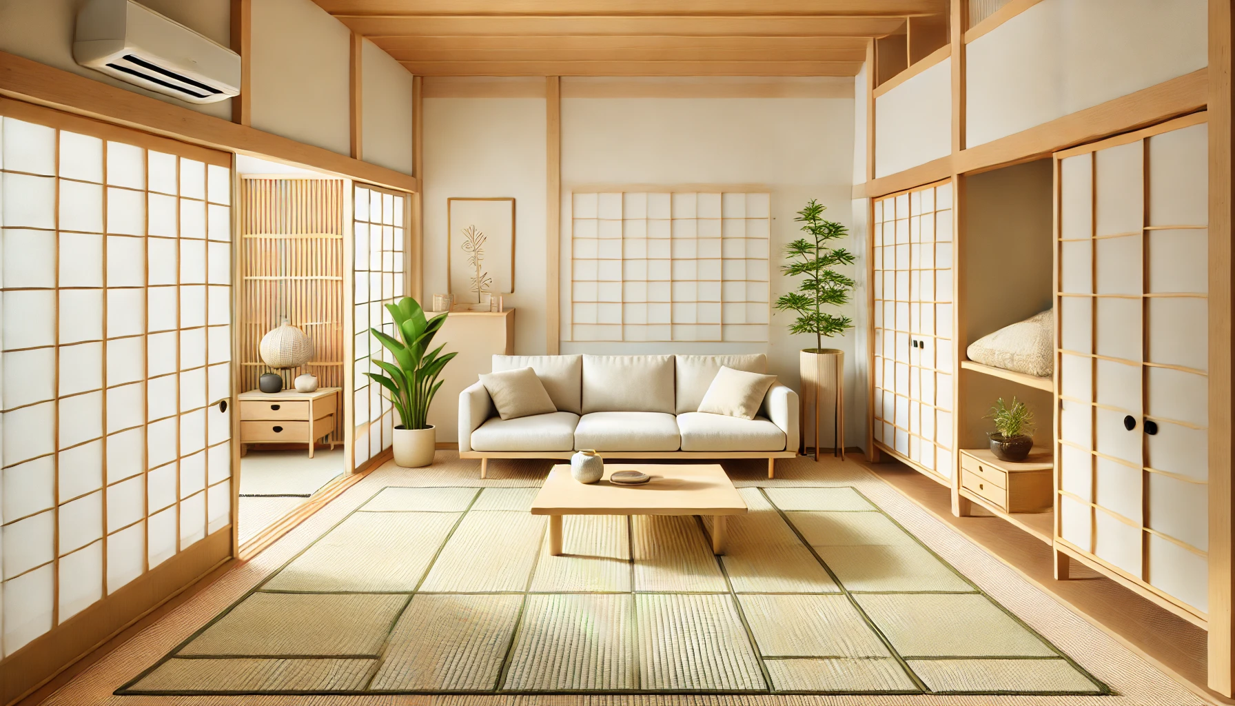 部屋別：8畳のレイアウト例