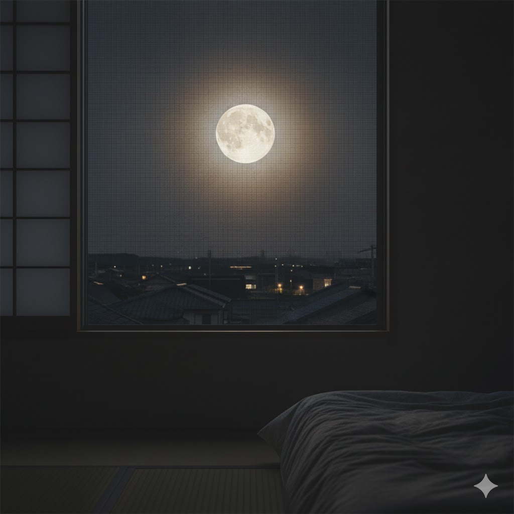 一人暮らしで窓を開けて寝る前に