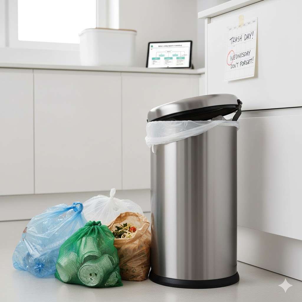 一人暮らしゴミ捨て頻度の見直し方