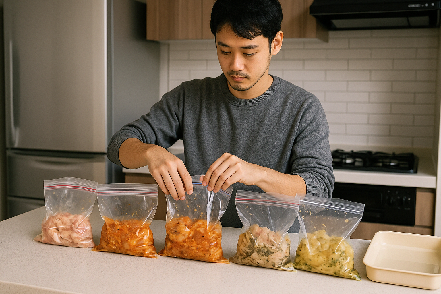 一人暮らしの夕飯：男の計画的自炊