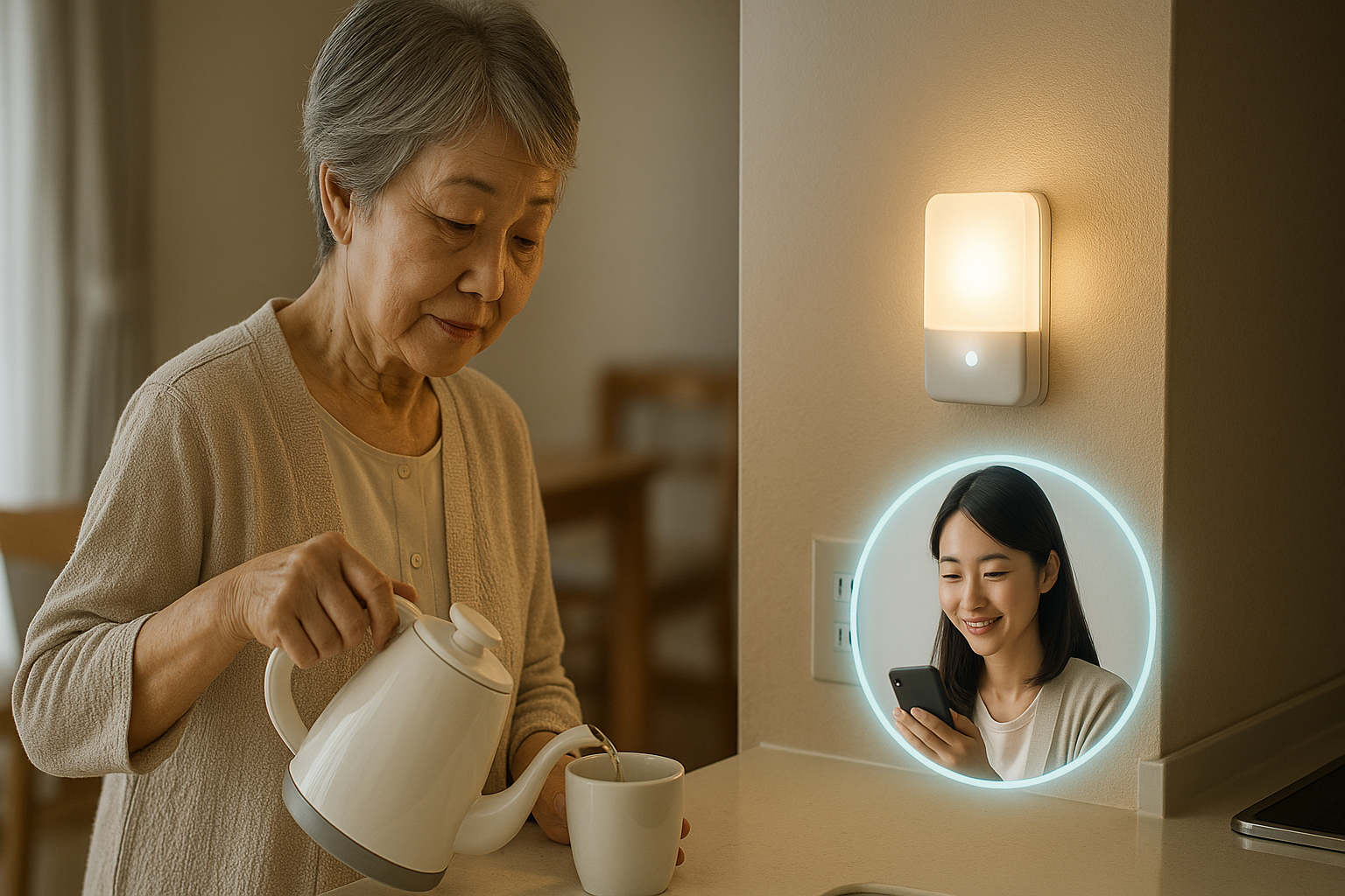 高齢者向けの「操作不要」タイプ