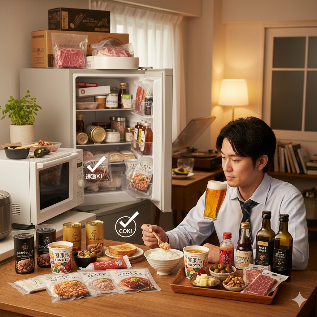 失敗しない一人暮らし男性へのプレゼント(食べ物)の選び方