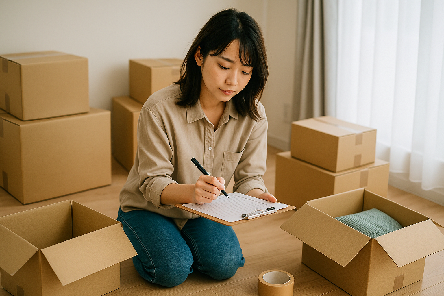 【優先度別】持ち物リスト