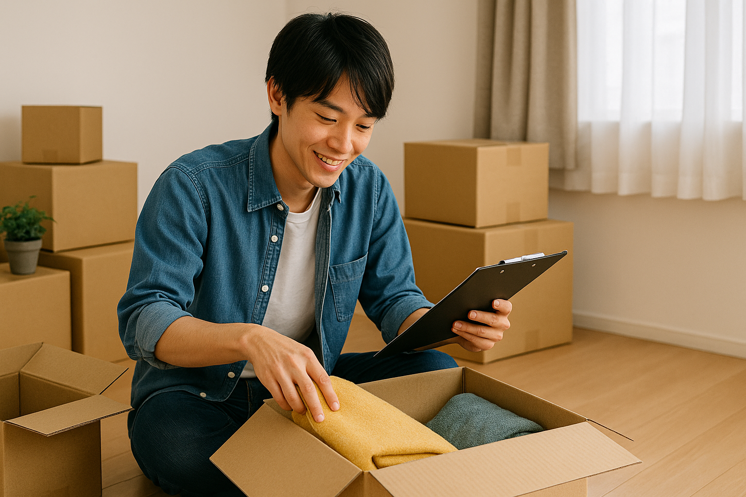 一人暮らし、持っていくものの準備と段取り