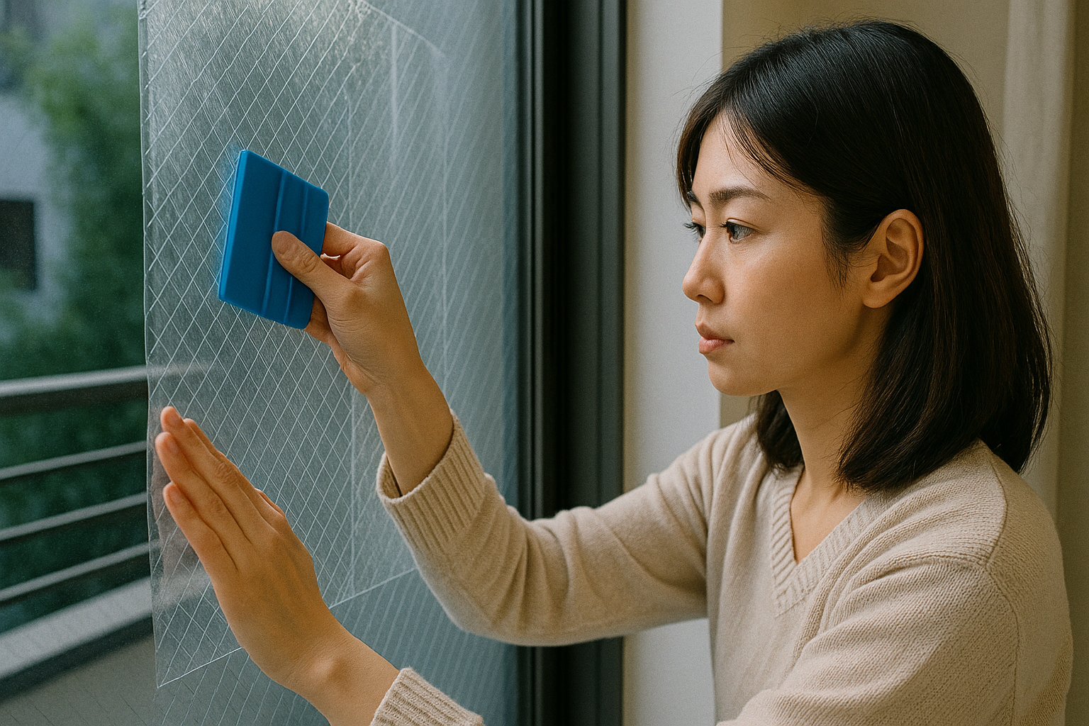 夜間のぞき見を防ぐカーテン選び