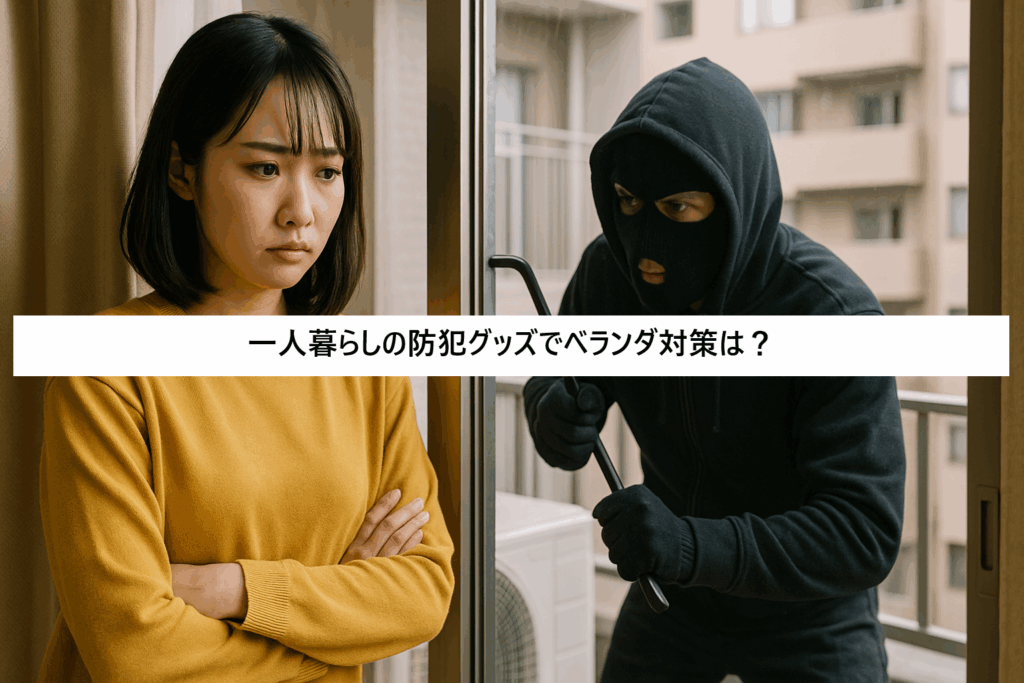 一人暮らしの防犯グッズでベランダ対策は?女性や2階以上に必須な対策も紹介