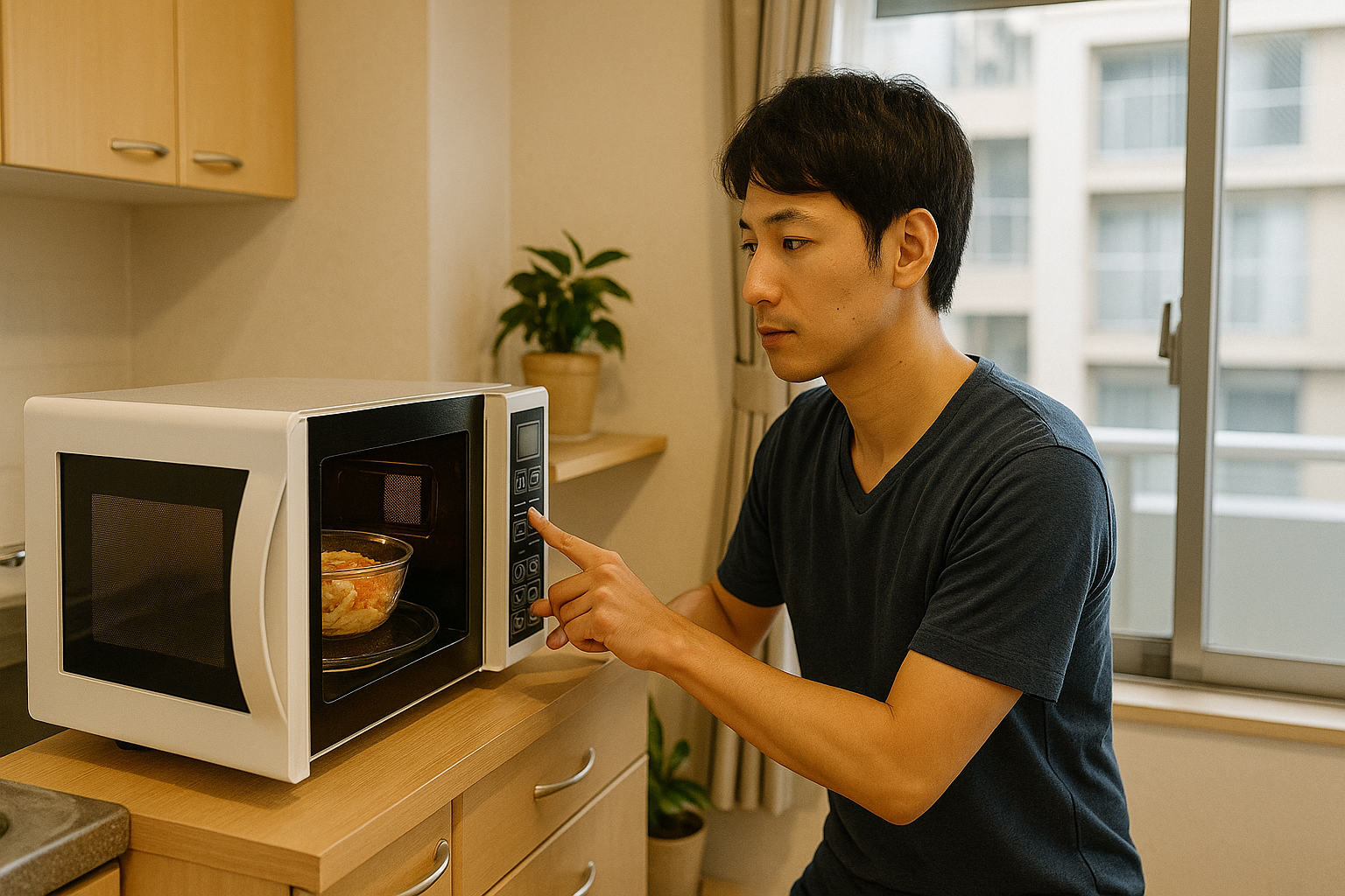 時短と簡単を実現するレンジ飯