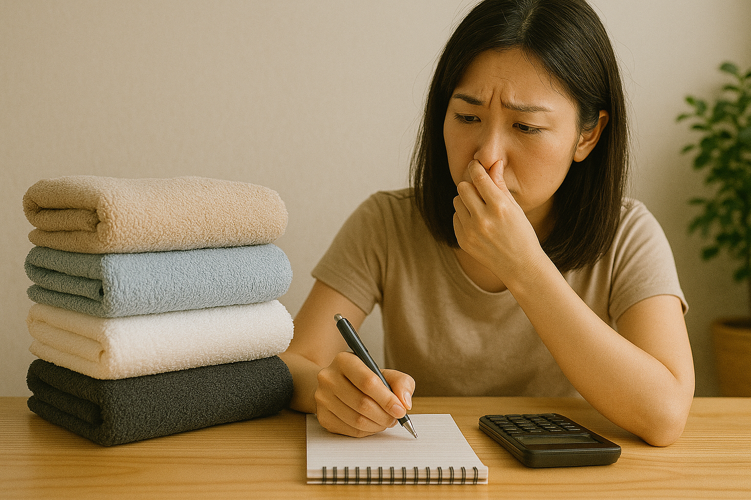 一人暮らしに必要なタオルの枚数とコスト
