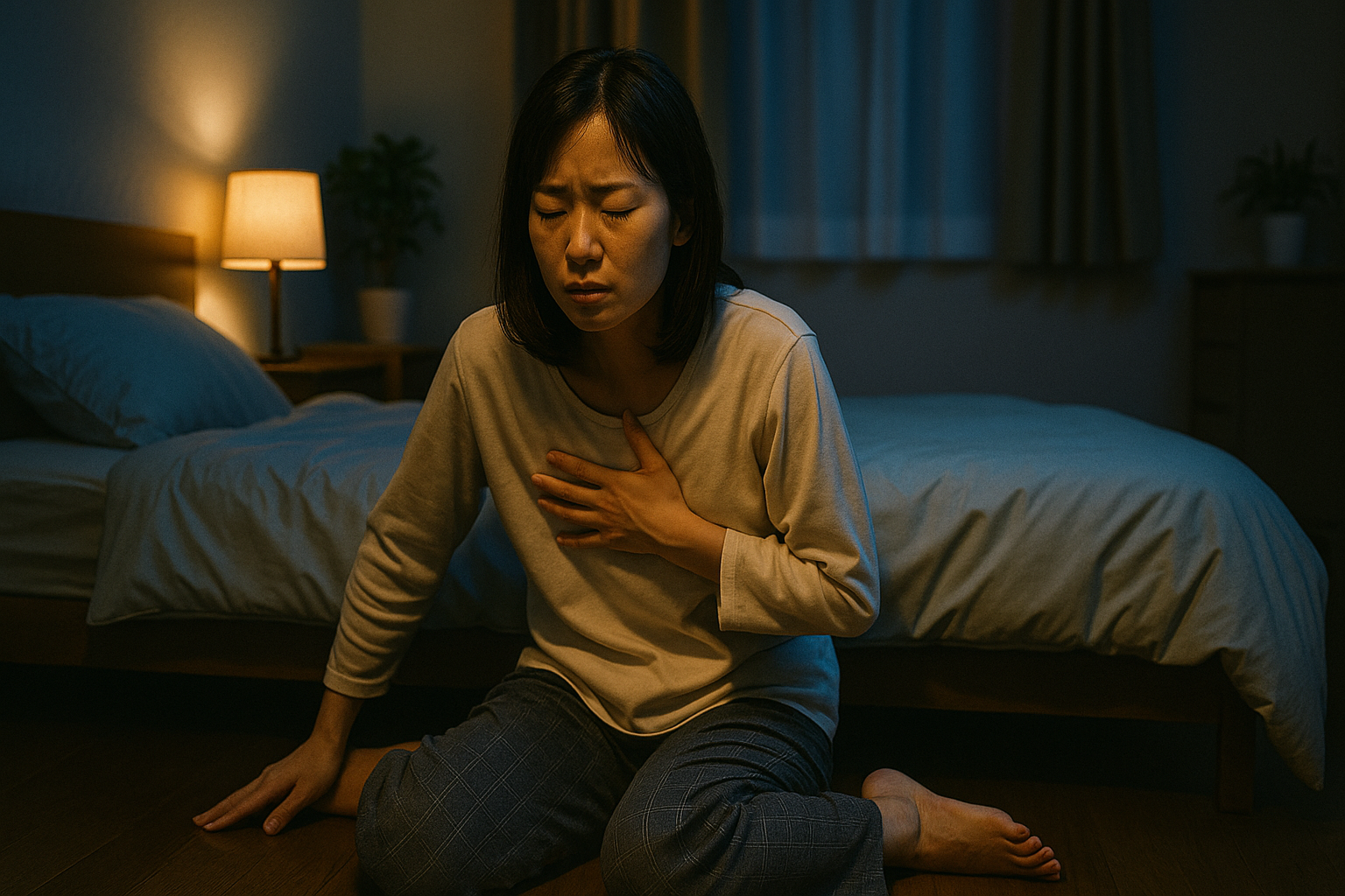 一人暮らしで体調不良で動けない夜の生存戦略