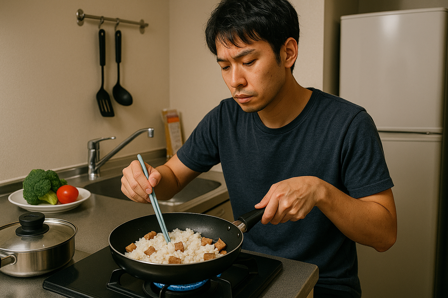 一人暮らしでお腹すいた何もない時の自炊術