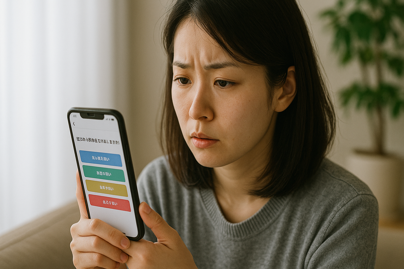 Q助アプリで緊急度を判定