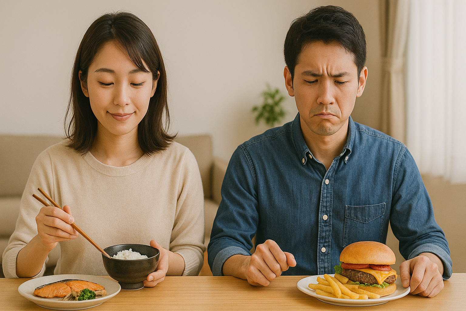 女性と男性で見る1ヶ月の食費傾向の違い