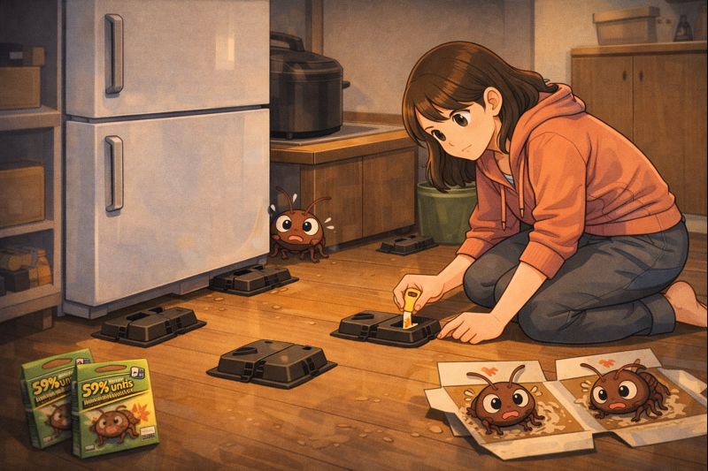 一人暮らしでゴキブリを見失った後の完全駆除