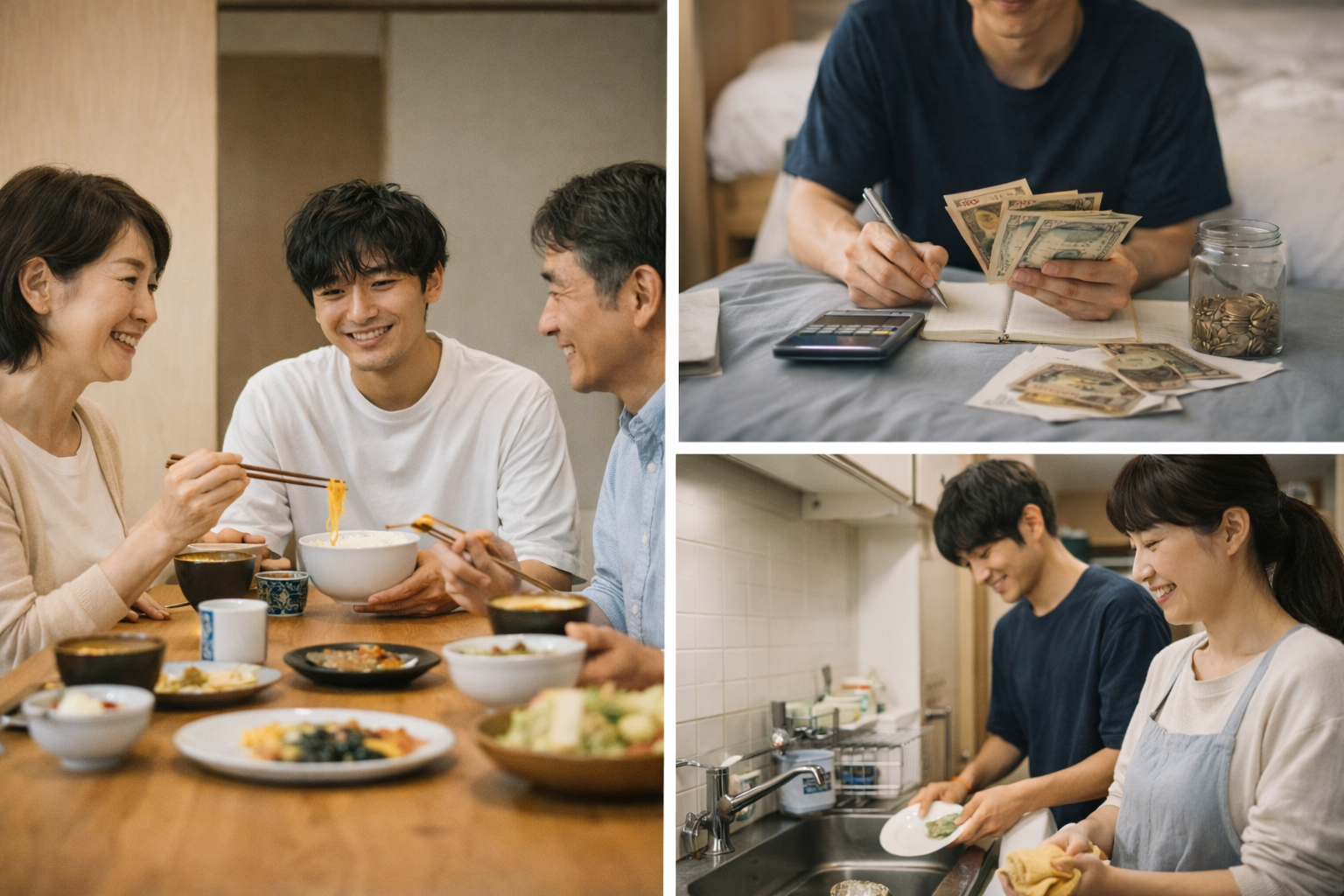 実家暮らしを継続して貯金や生活基盤を整える