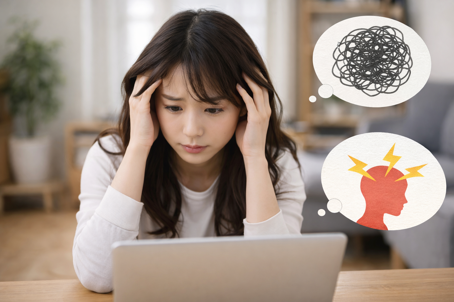 ストレスが原因で増える仕組み