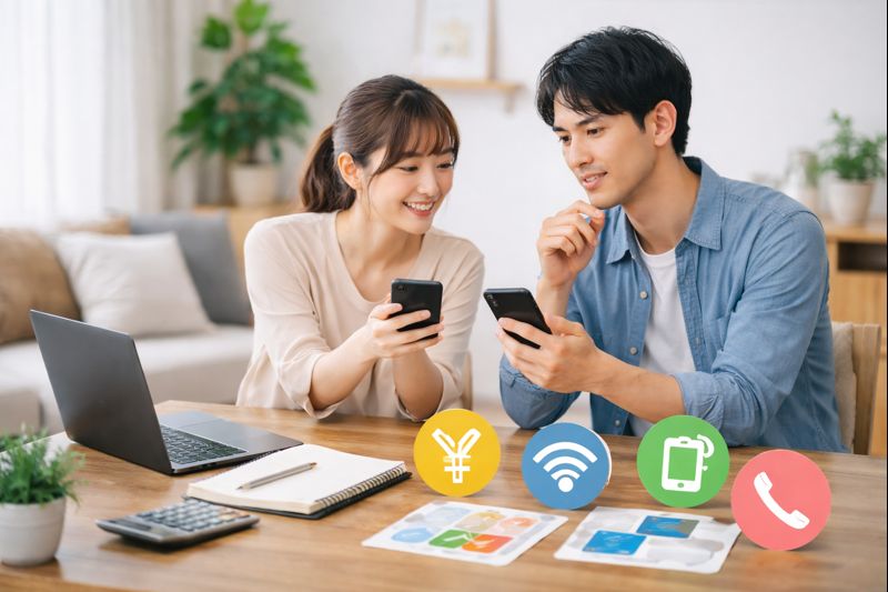 一人暮らしの携帯キャリアでおすすめな選び方の基準