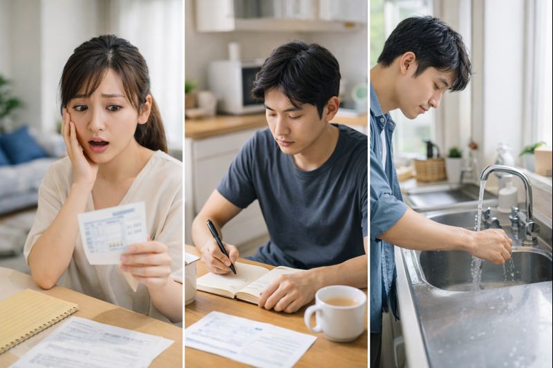 一人暮らしの水道使用量の平均と実態