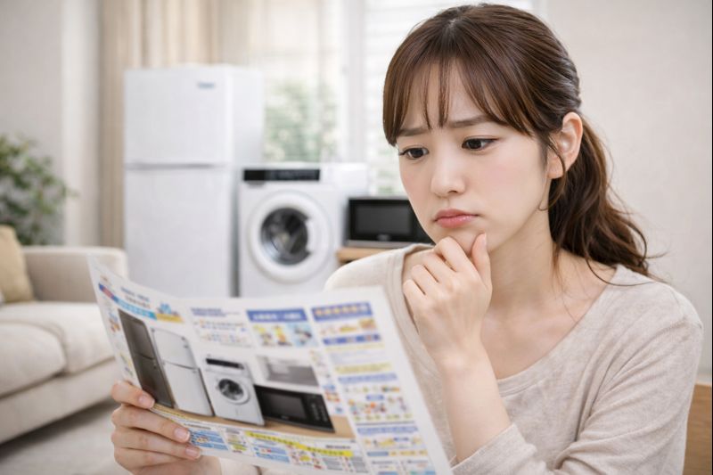 一人暮らしの家電セット【ケーズデンキ2026】安さと注意点を徹底解説