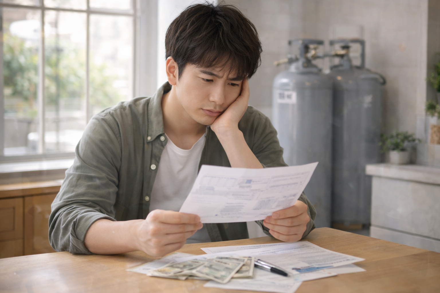 一人暮らしのプロパンガス使用量の料金が高い賃貸の背景