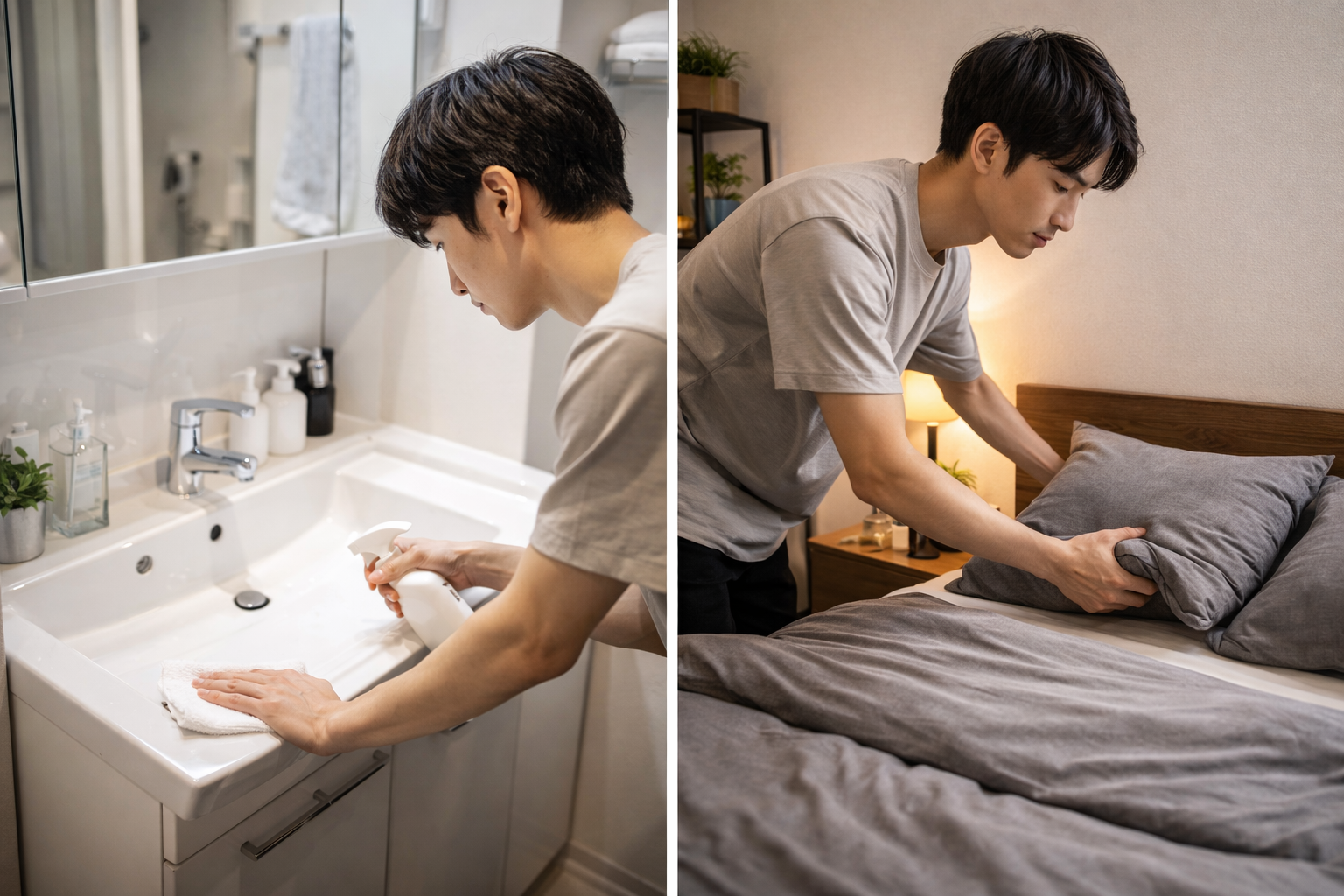 清潔感を高める水回りと寝具の徹底管理術