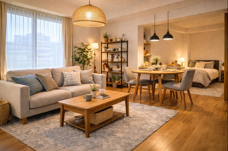 おしゃれな家具配置のコツ