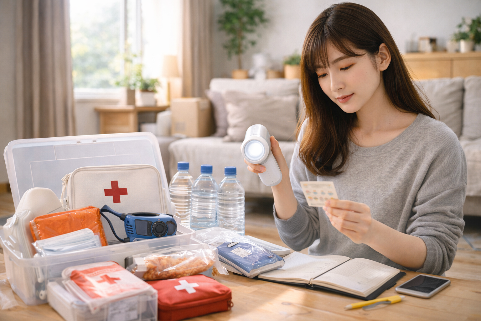 突然の病気や災害に備えた一人暮らしの最低限の準備