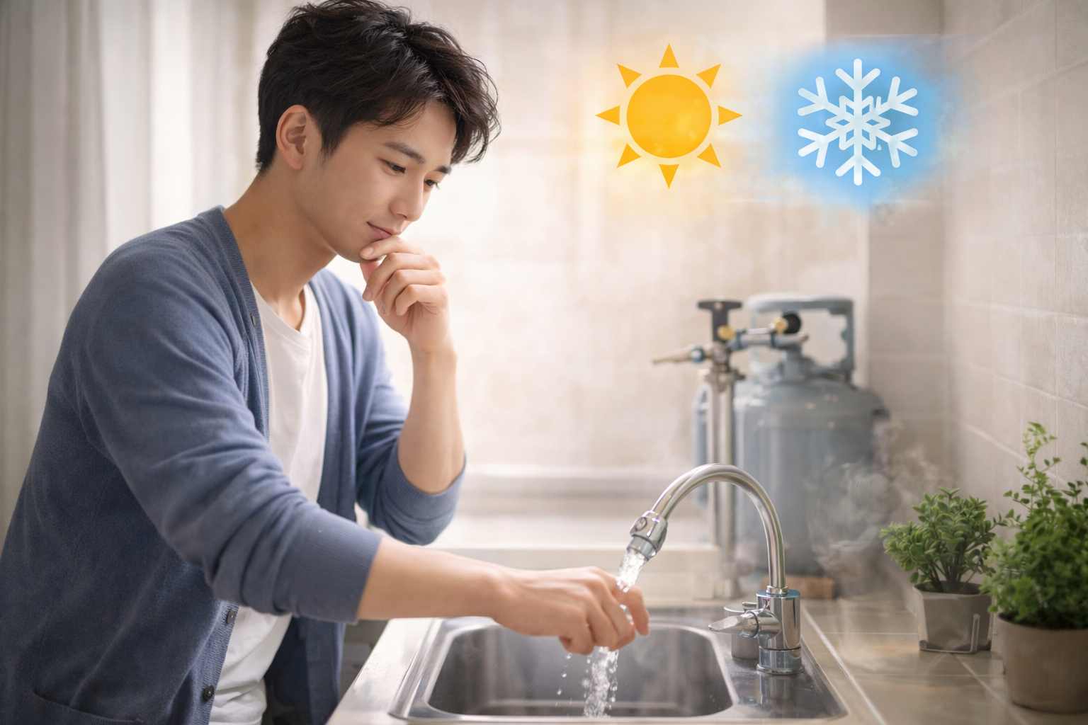 一人暮らしのプロパンガス使用量の目安と季節の変化