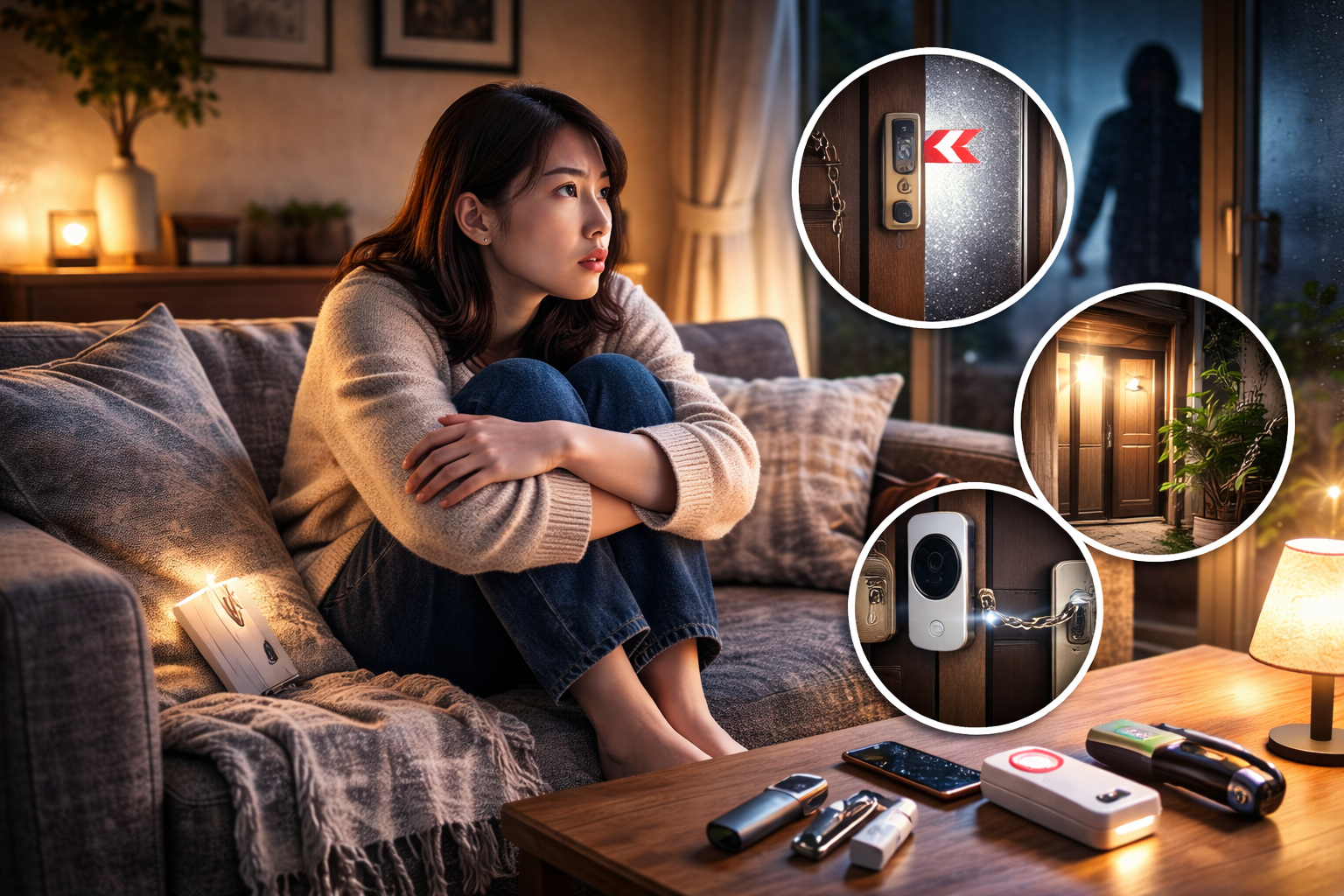 一人暮らしが怖いと感じる心理と防犯の基本