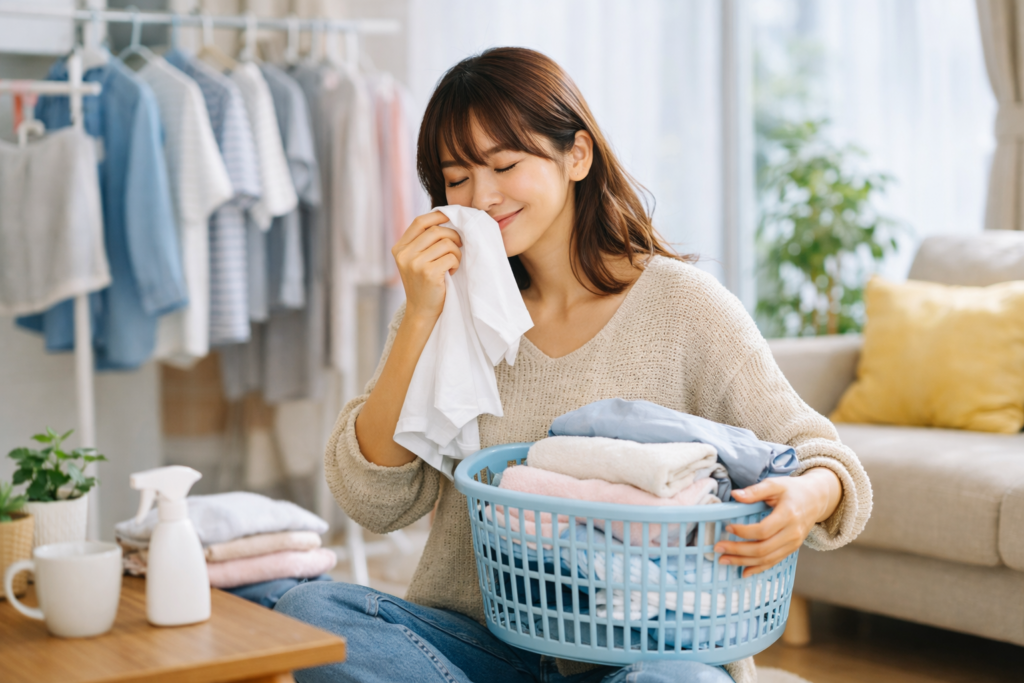 一人暮らしの部屋干しの臭いを消したい！原因と対策を徹底解説