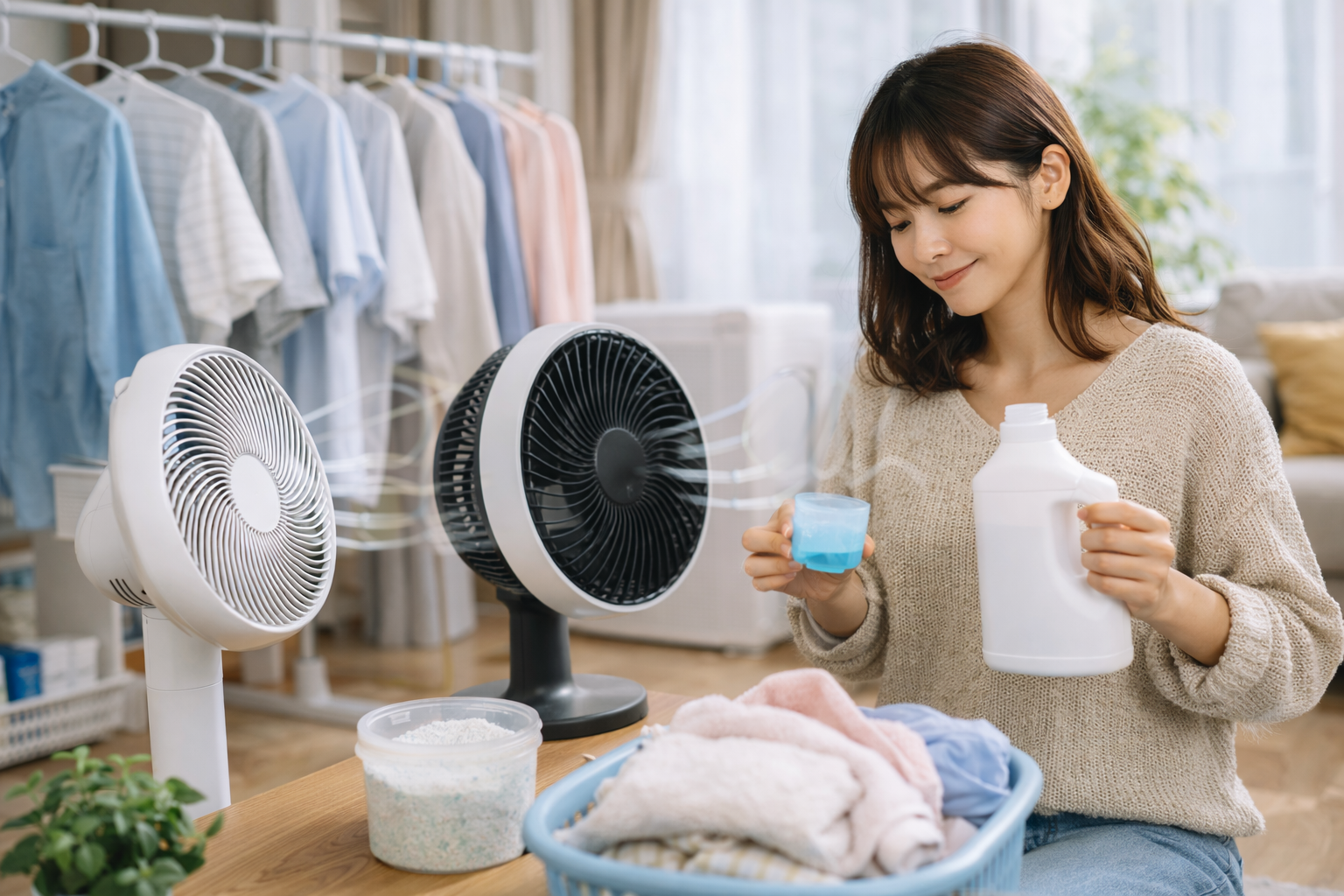 一人暮らしの部屋干しの臭いを根本から解決する対策