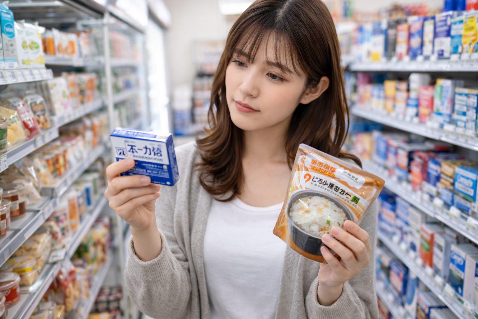 コンビニで揃う療養食や市販薬の正しい選び方