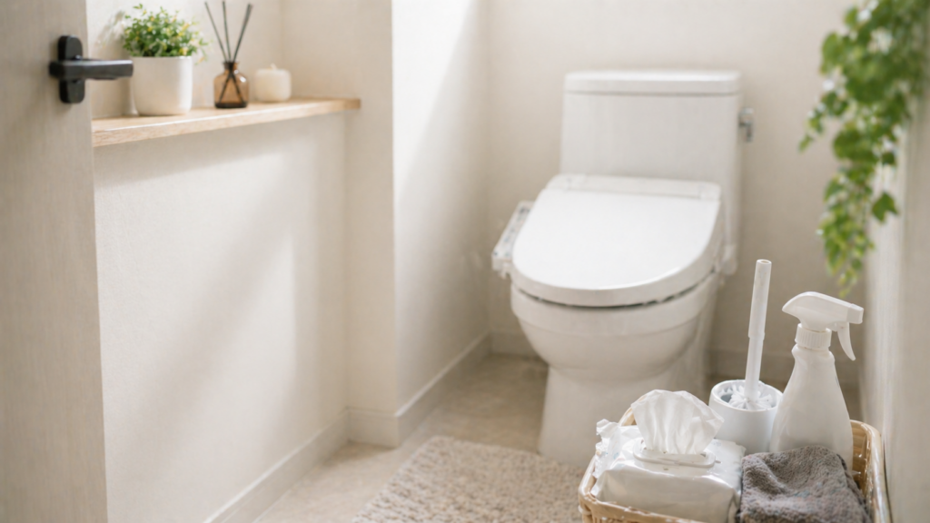 一人暮らしのトイレ掃除頻度は？週1回で清潔を保つコツと便利グッズ