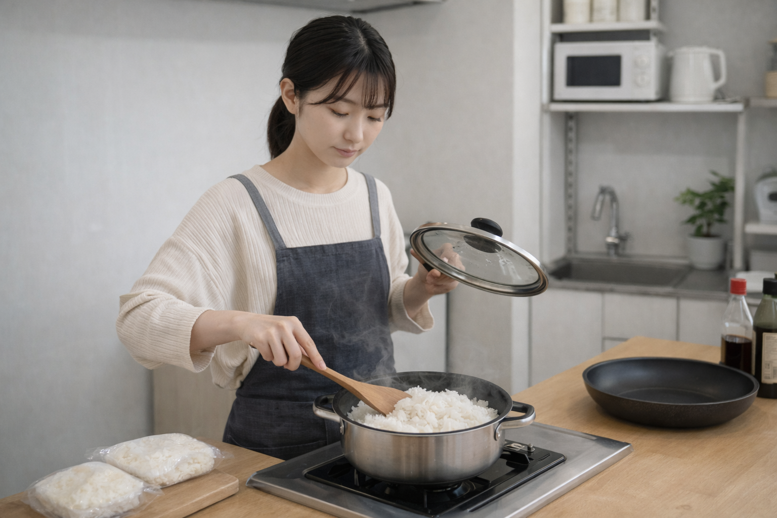一人暮らしで炊飯器がいらない生活を送る代用手段