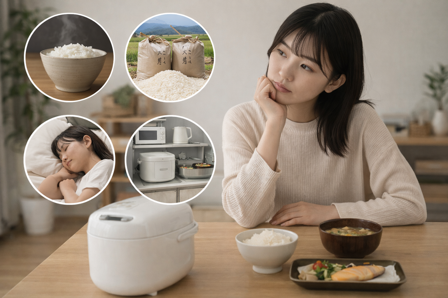 生活スタイルから考える炊飯器が必要な人の特徴