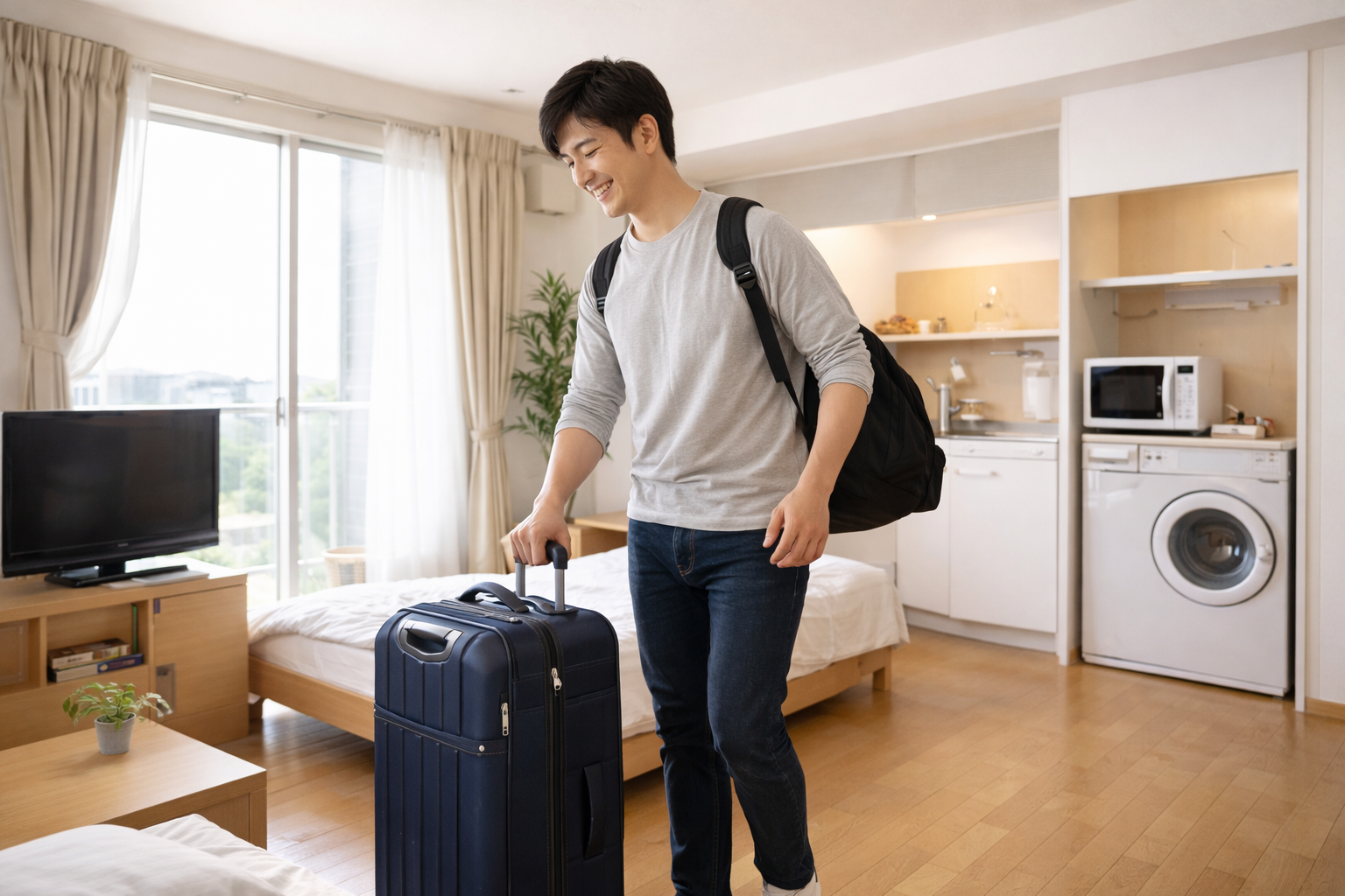 4家具家電付きのレオパレスを保証人なしで借りる方法