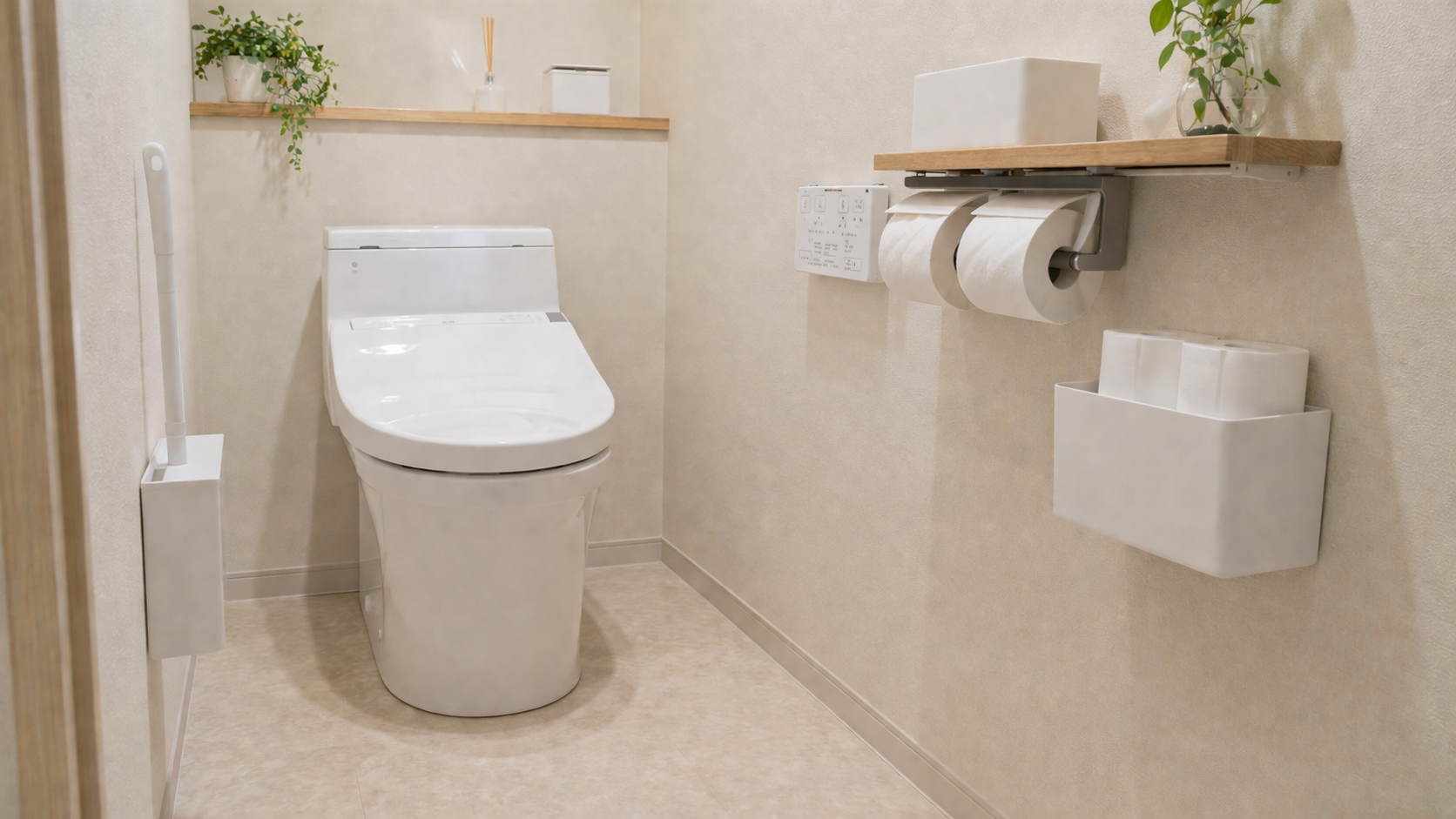 7掃除の手間を省くために床に物を置かない浮かせる収納