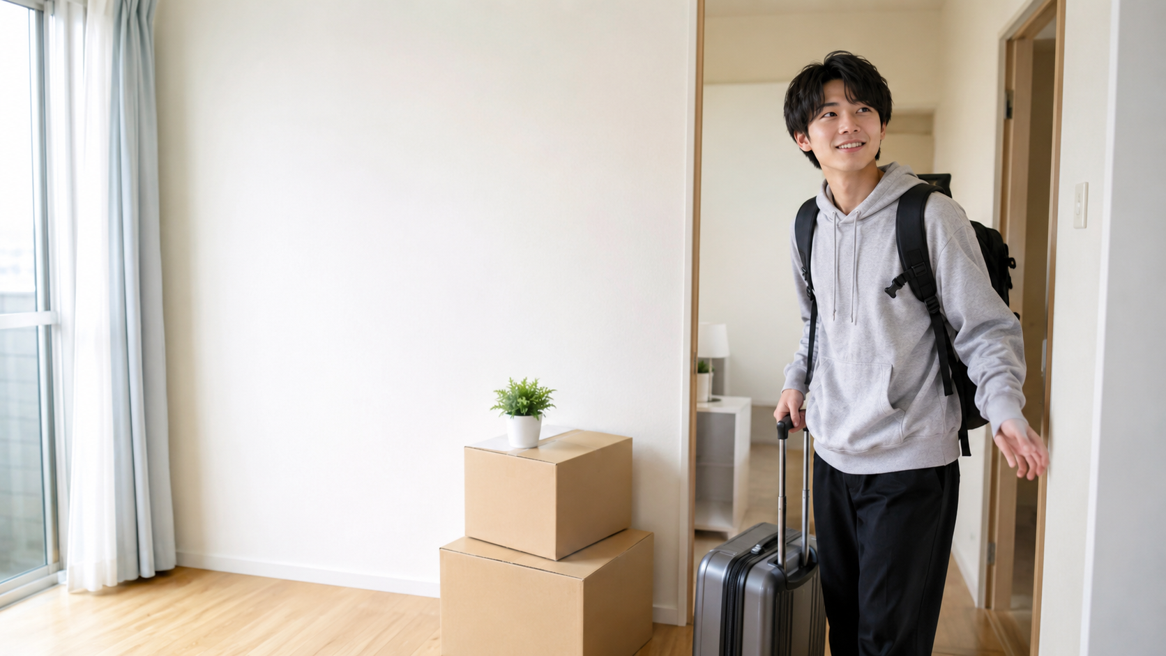 大学進学や就職など一人暮らしを始める平均的な時期